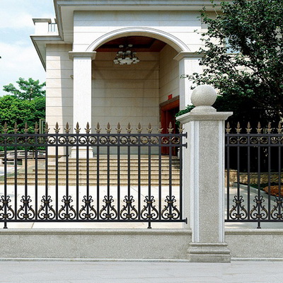 儒溪新中式雕花别墅围栏